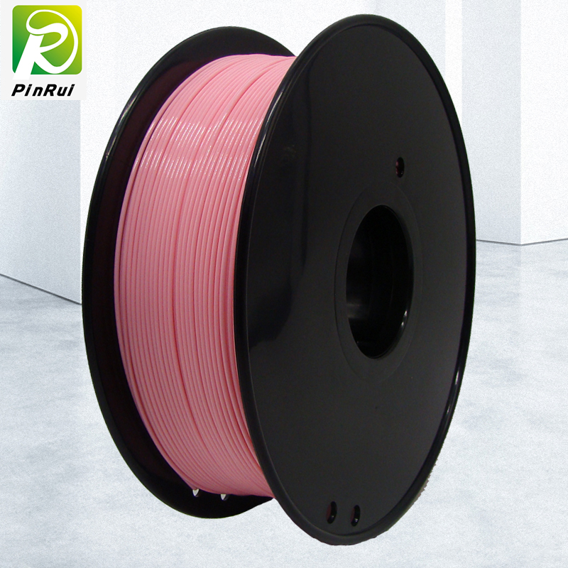 Pinrui Hohe Qualität 1kg 3D PLA Drucker Filamentlicht Rosa Farbe