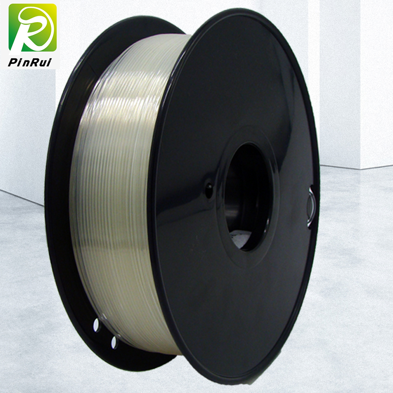 Pinrui Hohe Qualität 1kg 3D-PLA-Druckerfilament-reine transparente Farbe