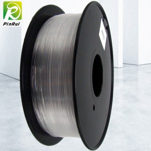 Pinrui 3D -Drucker 1.75 mmpetg Filament transparente Farbe für 3D -Drucker